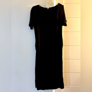 Pink blush maternity dress